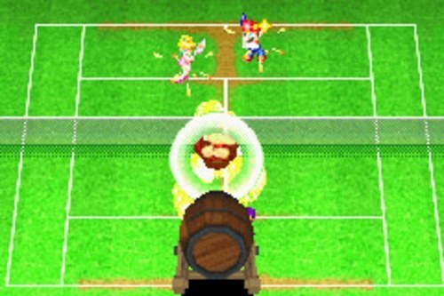 Screenshot for Mario Power Tennis (GBA) on Game Boy Advance