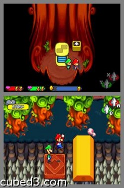 Screenshot for Mario & Luigi: Partners in Time on Nintendo DS