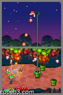 Screenshot for Mario & Luigi: Partners in Time on Nintendo DS