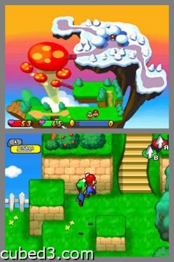 Screenshot for Mario & Luigi: Partners in Time on Nintendo DS