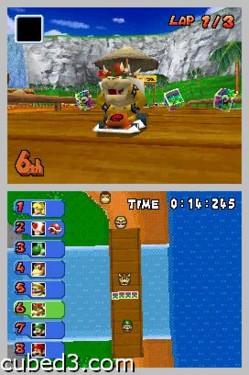 Screenshot for Mario Kart DS on Nintendo DS