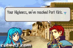 Screenshot for Fire Emblem: The Sacred Stones on Game Boy Advance