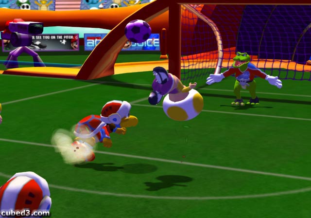 Screenshot for Super Mario Strikers [ 2nd Opinion ] on GameCube