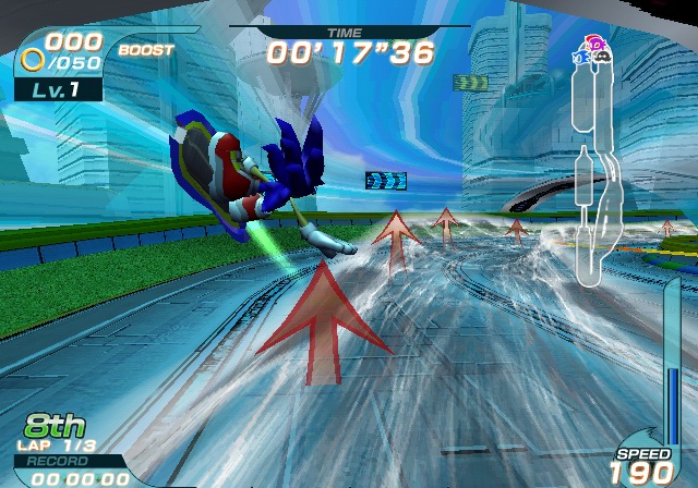 Screenshot for Sonic Riders on GameCube