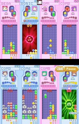 Screenshot for Puyo Pop Fever on Nintendo DS