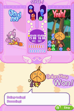 Screenshot for Puyo Pop Fever on Nintendo DS