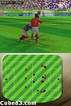 Screenshot for 2006 FIFA World Cup Germany on Nintendo DS