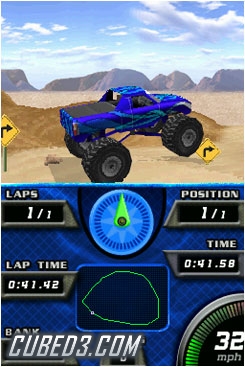 Screenshot for Monster Truck DS on Nintendo DS