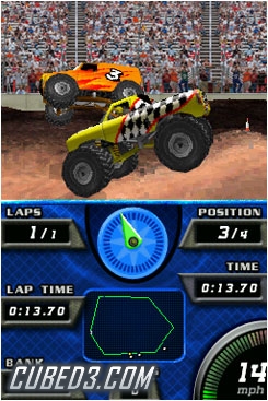 Screenshot for Monster Truck DS on Nintendo DS