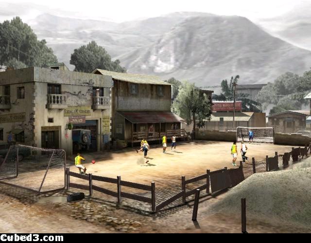 Screenshot for FIFA Street 2 on GameCube