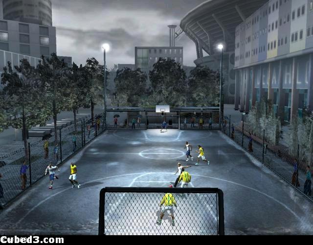 Screenshot for FIFA Street 2 on GameCube