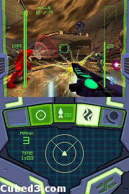 Screenshot for Metroid Prime Hunters on Nintendo DS