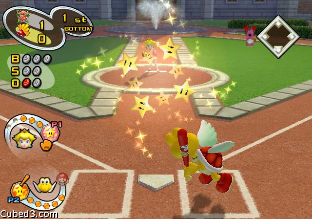 Screenshot for Mario Superstar Baseball on GameCube