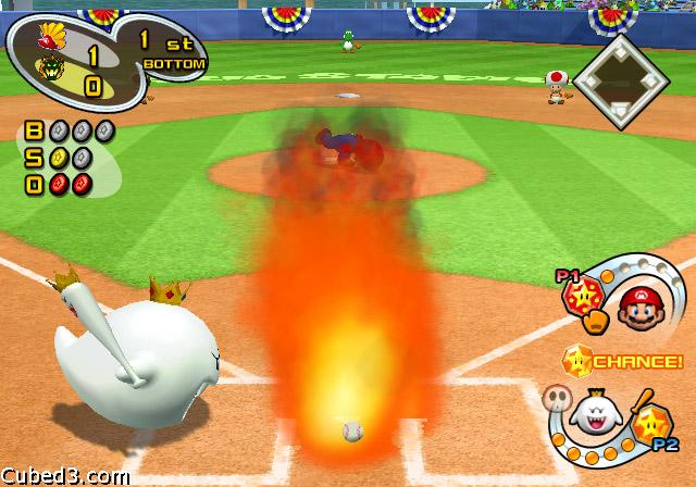 Screenshot for Mario Superstar Baseball on GameCube