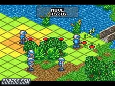 Screenshot for Rebelstar Tactical Command on Game Boy Advance