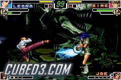 Screenshot for The King of Fighters EX: Neo Blood on Game Boy Advance