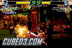 Screenshot for The King of Fighters EX: Neo Blood on Game Boy Advance