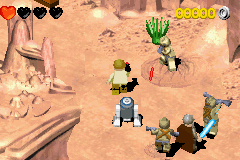 Screenshot for Lego Star Wars II: The Original Trilogy on Game Boy Advance