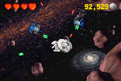 Screenshot for Lego Star Wars II: The Original Trilogy on Game Boy Advance