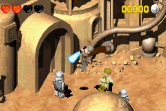 Screenshot for Lego Star Wars II: The Original Trilogy on Game Boy Advance