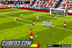 Screenshot for FIFA 07 on Game Boy Advance