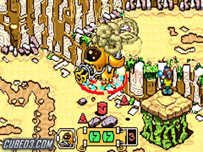 Screenshot for Juka & the Monophonic Menace on Game Boy Advance