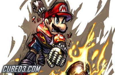 Screenshot for Mario Strikers Charged (Hands On) on Wii