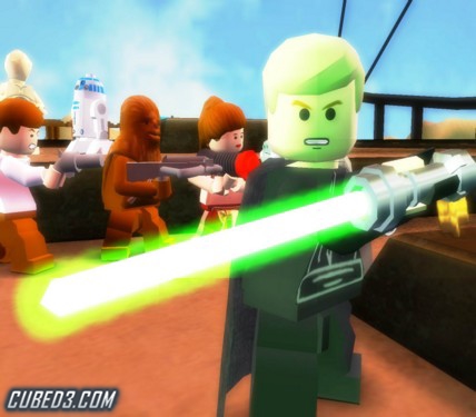 Screenshot for Lego Star Wars II: The Original Trilogy on GameCube