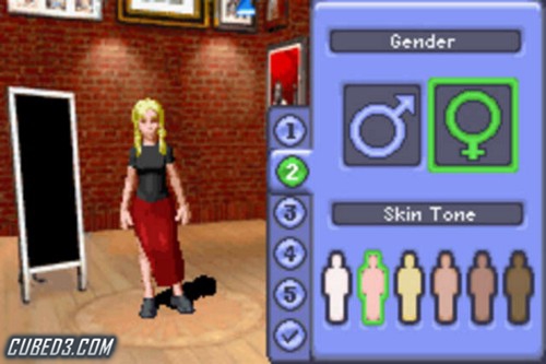 Screenshot for The Sims 2 on Game Boy Advance