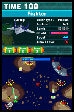 Screenshot for Star Fox Command on Nintendo DS