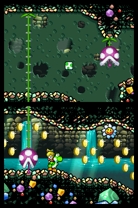 Screenshot for Yoshi's Island DS on Nintendo DS
