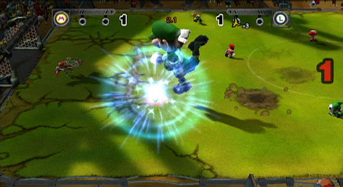 Screenshot for Mario Strikers Charged Football on Wii