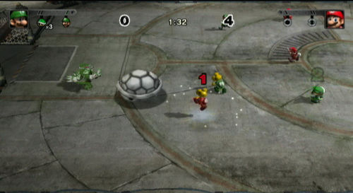 Screenshot for Mario Strikers Charged Football on Wii