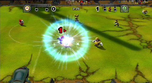 Screenshot for Mario Strikers Charged Football on Wii