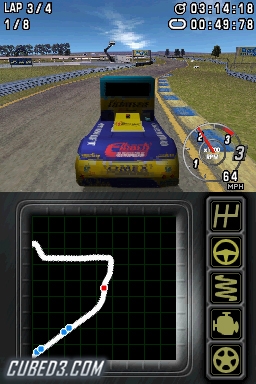 Screenshot for Race Driver: Create and Race on Nintendo DS