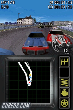 Screenshot for Race Driver: Create and Race on Nintendo DS