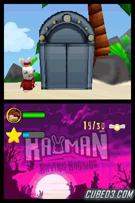 Screenshot for Rayman Raving Rabbids on Nintendo DS