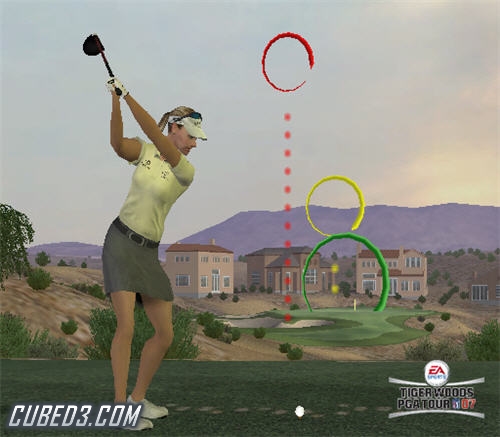 Screenshot for Tiger Woods PGA Tour 07 on Wii