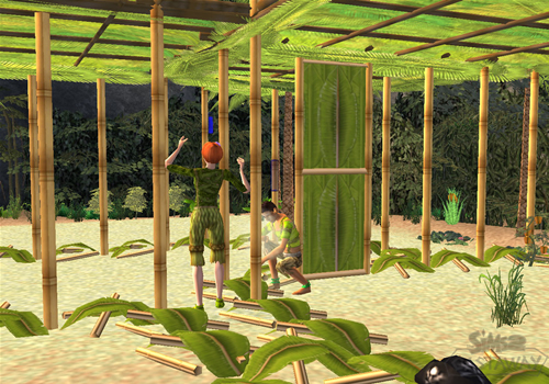 Screenshot for The Sims 2: Castaway on Wii