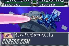 Screenshot for Super Robot Taisen: Original Generation on Game Boy Advance