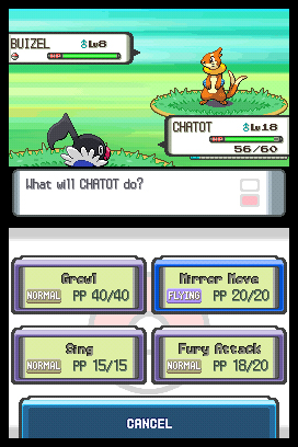 Screenshot for Pokémon Diamond and Pearl on Nintendo DS