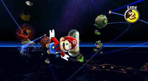 Screenshot for Super Mario Galaxy on Wii