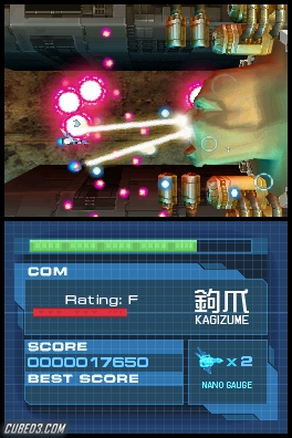 Screenshot for Nanostray 2 on Nintendo DS