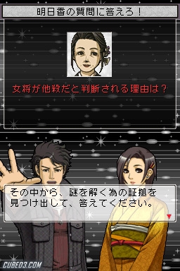 Screenshot for Kyotaro Nishimura Suspense Series: Deadly Intent (Hands-On) on Nintendo DS