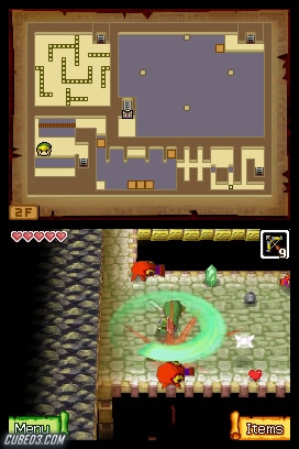 Screenshot for The Legend of Zelda: Phantom Hourglass on Nintendo DS