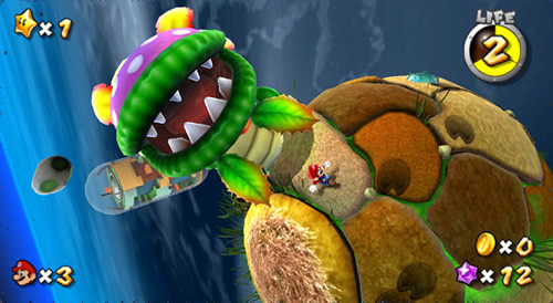 Screenshot for Super Mario Galaxy on Wii