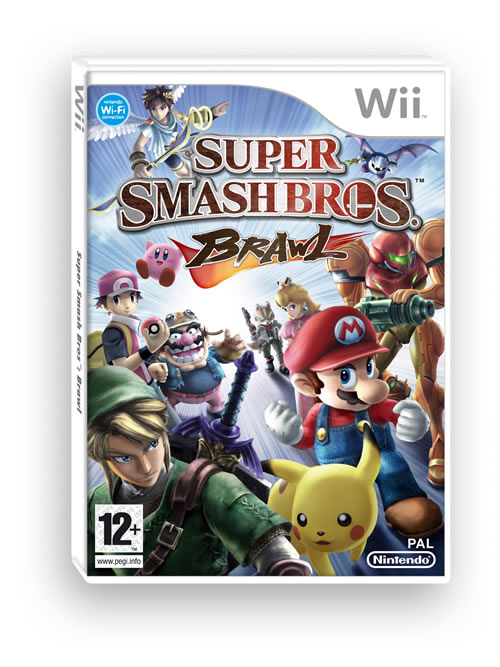 Image for Final European Boxart for Smash Bros Brawl