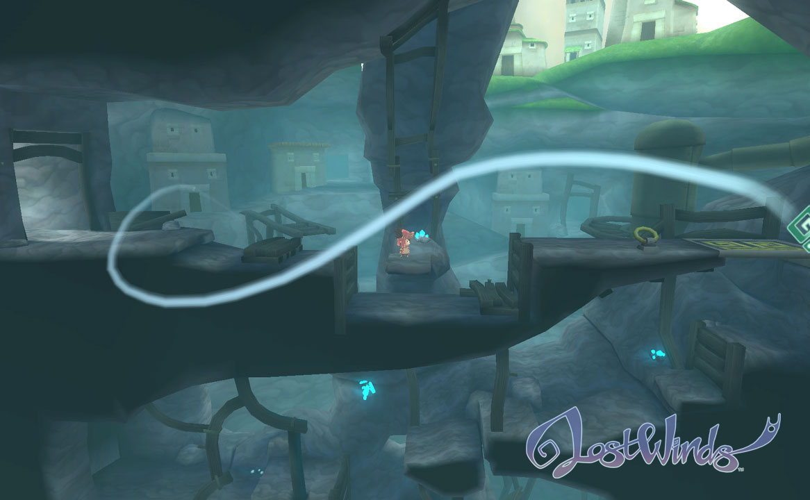Screenshot for LostWinds on Wii