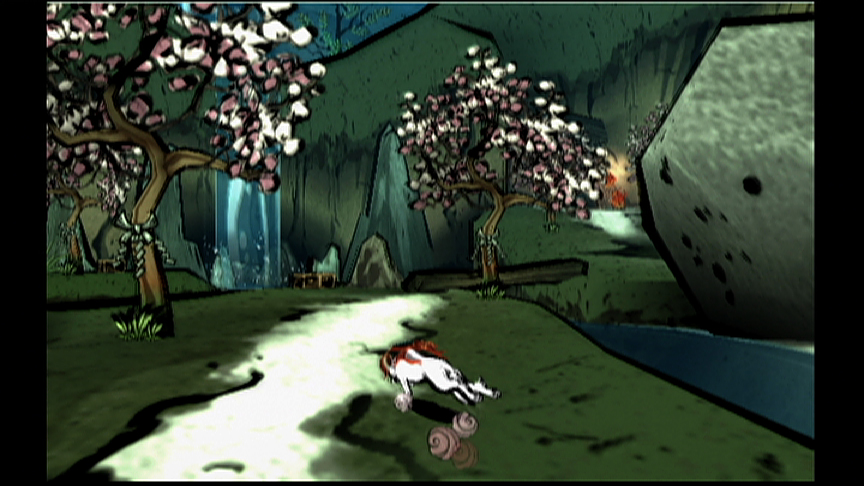 Screenshot for Okami on Wii