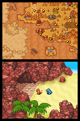 Screenshot for Pokémon Mystery Dungeon: Explorers of Time/Darkness on Nintendo DS